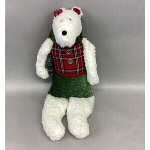 Woof & Poof Plush Polar Bear With Lanky Arms & Legs W/ Tag - 24”